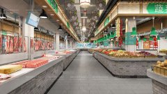 農(nóng)貿(mào)市場設(shè)計(jì)規(guī)劃構(gòu)思組成部分說明