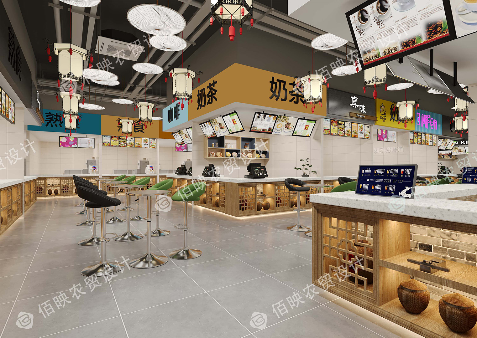 如何設(shè)計具有地方特色和民俗文化的菜市場攤位