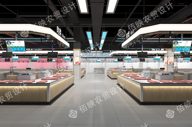 在菜市場設(shè)計中如何改善交通擁堵的問題？