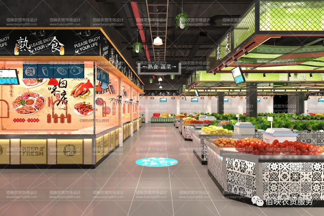 農(nóng)貿(mào)市場建筑風(fēng)格與立面設(shè)計：融合歷史與現(xiàn)代的獨特魅力