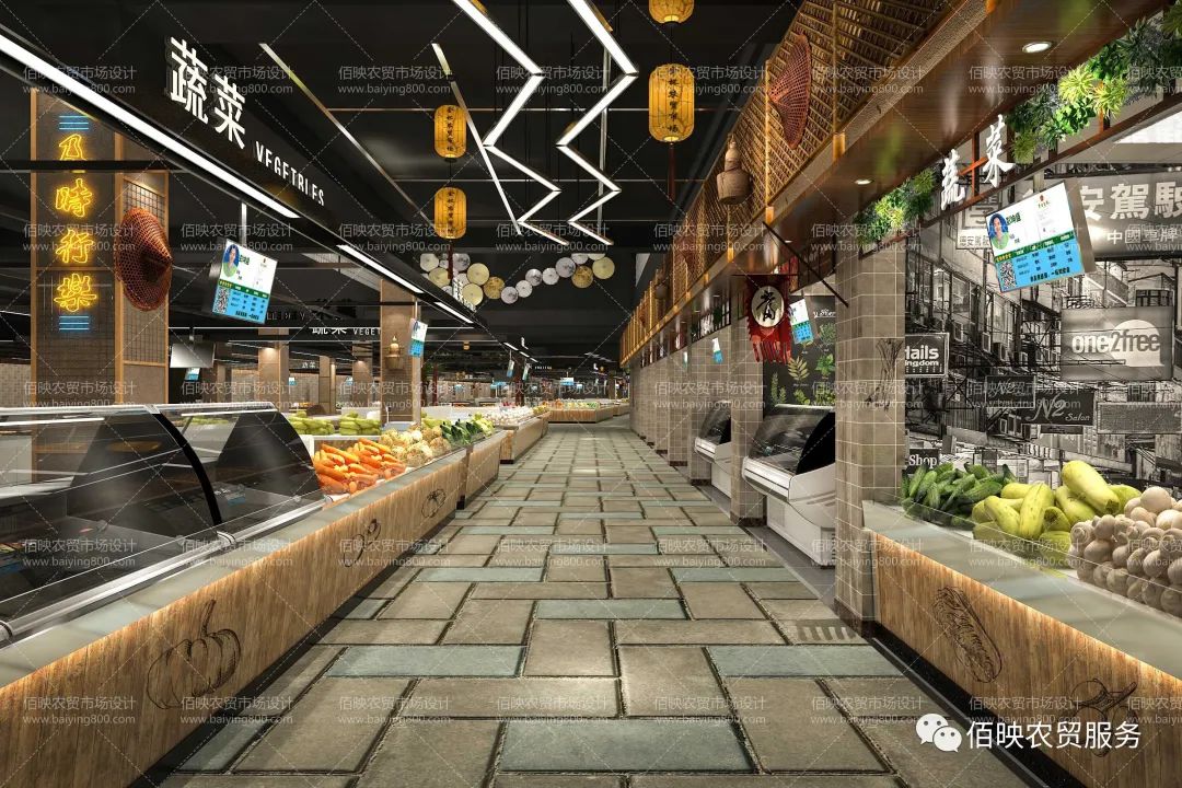 菜市場攤位流線設計的魅力