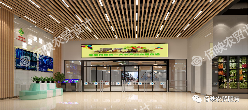 農(nóng)貿(mào)市場立面設(shè)計：融合歷史與現(xiàn)代，展現(xiàn)鄉(xiāng)土氛圍