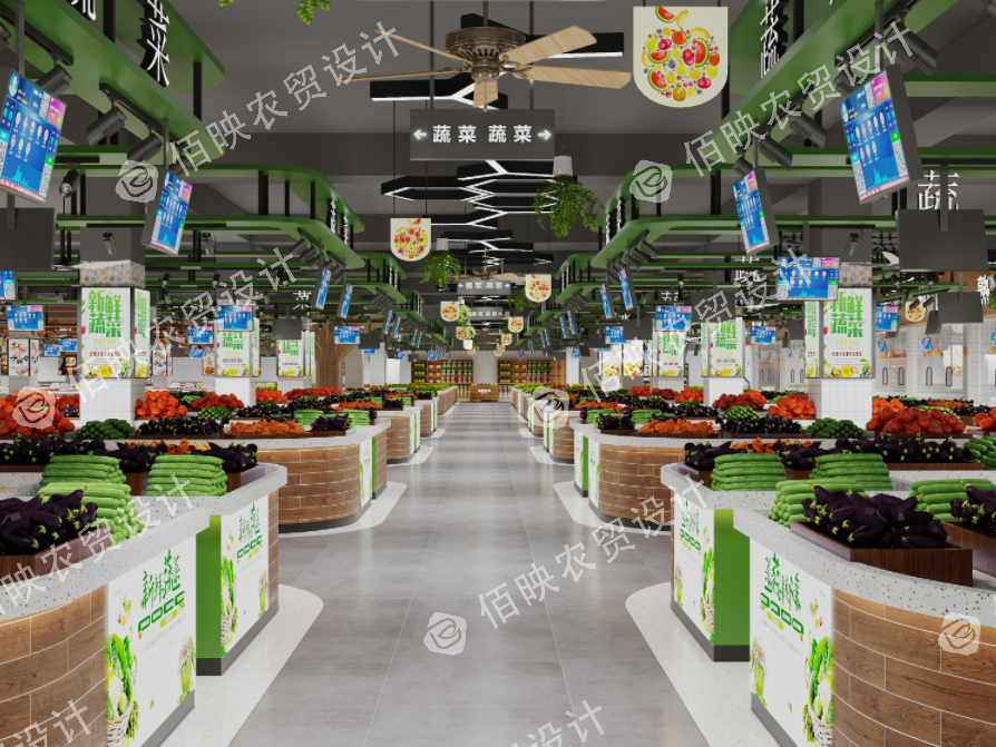 菜市場改造設(shè)計(jì)：智能化科技的融入與升級