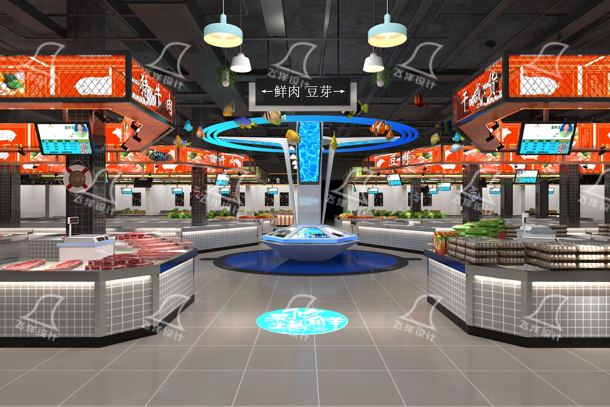 農(nóng)貿(mào)市場(chǎng)設(shè)計(jì)：細(xì)節(jié)之處見“溫度”，服務(wù)之中顯“貼心”