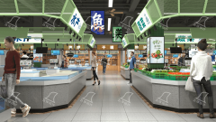 農(nóng)貿(mào)市場(chǎng)改造效果圖：改造前后對(duì)比太驚艷！