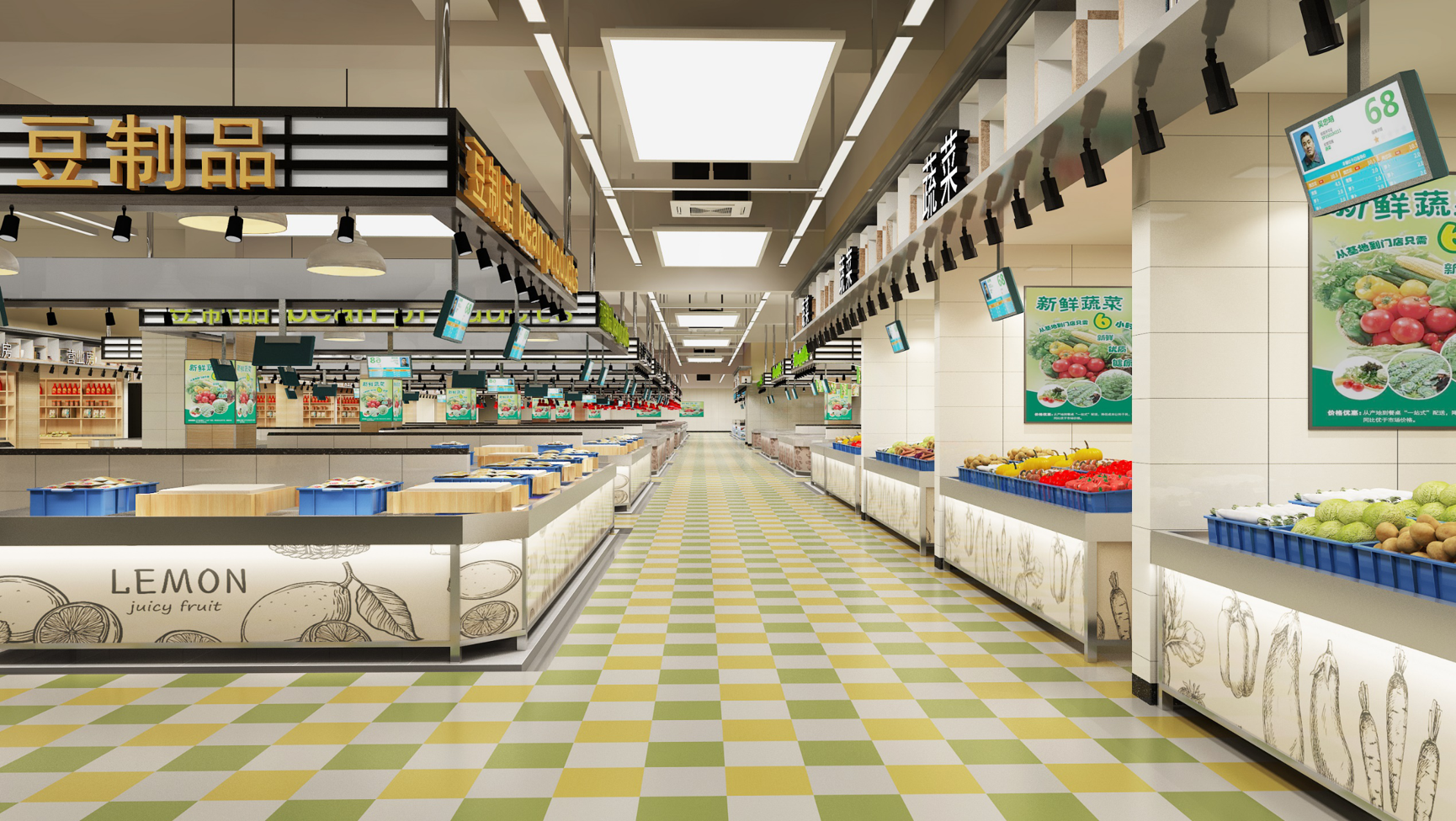 農(nóng)貿(mào)市場改造設計案例分享